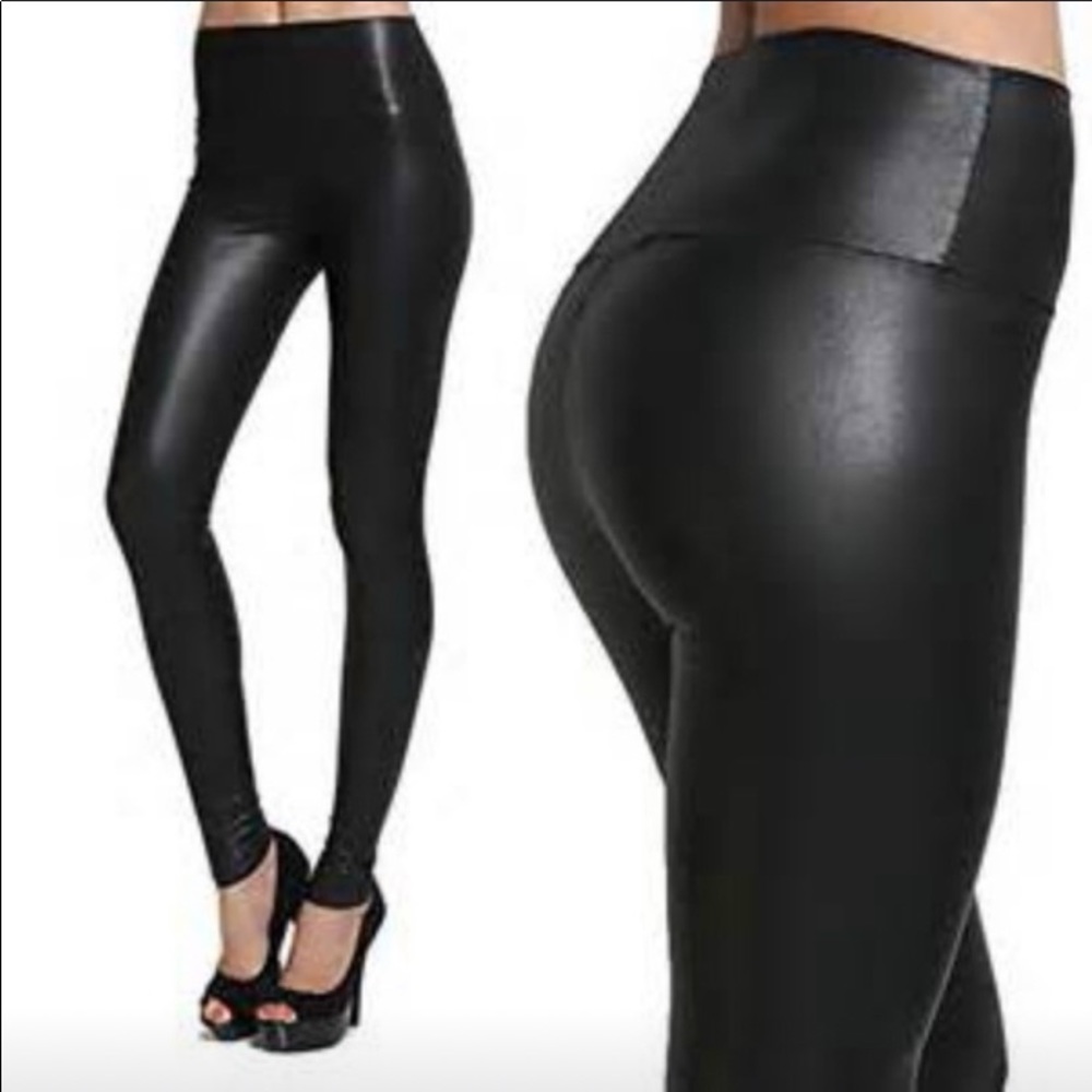 Faux leather leggings PU leather